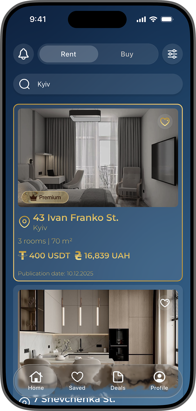 Search or create a listing
