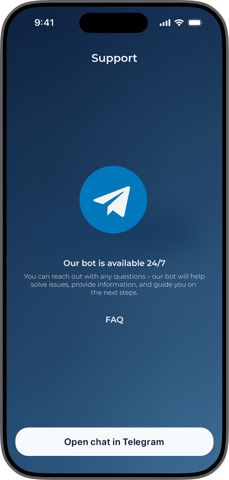 Communication: negotiate directly via chat